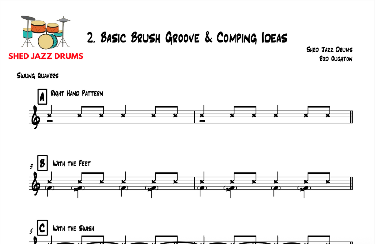 2. Basic Brush Grooves & Comping
