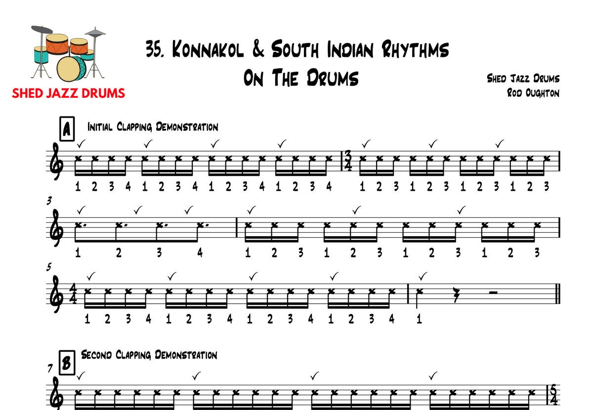 35. South Indian Konnakol Rhythms Every Drummer Should Know