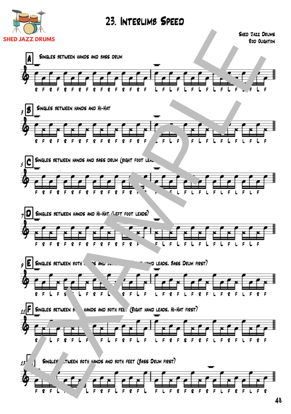Shed Jazz Drums Vol. 1      [Digital Download]