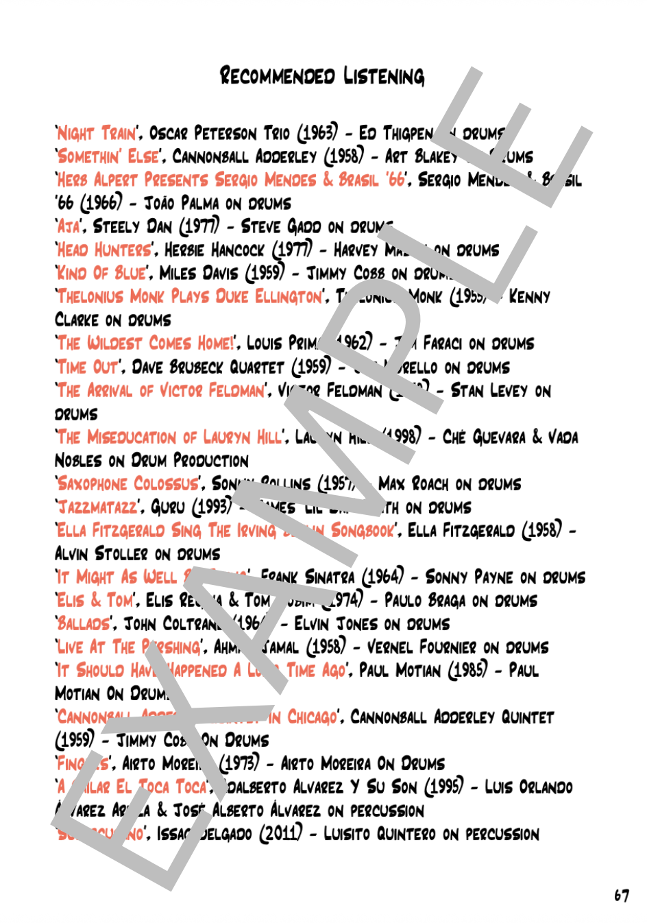 Shed Jazz Drums Vol. 1      [Digital Download]