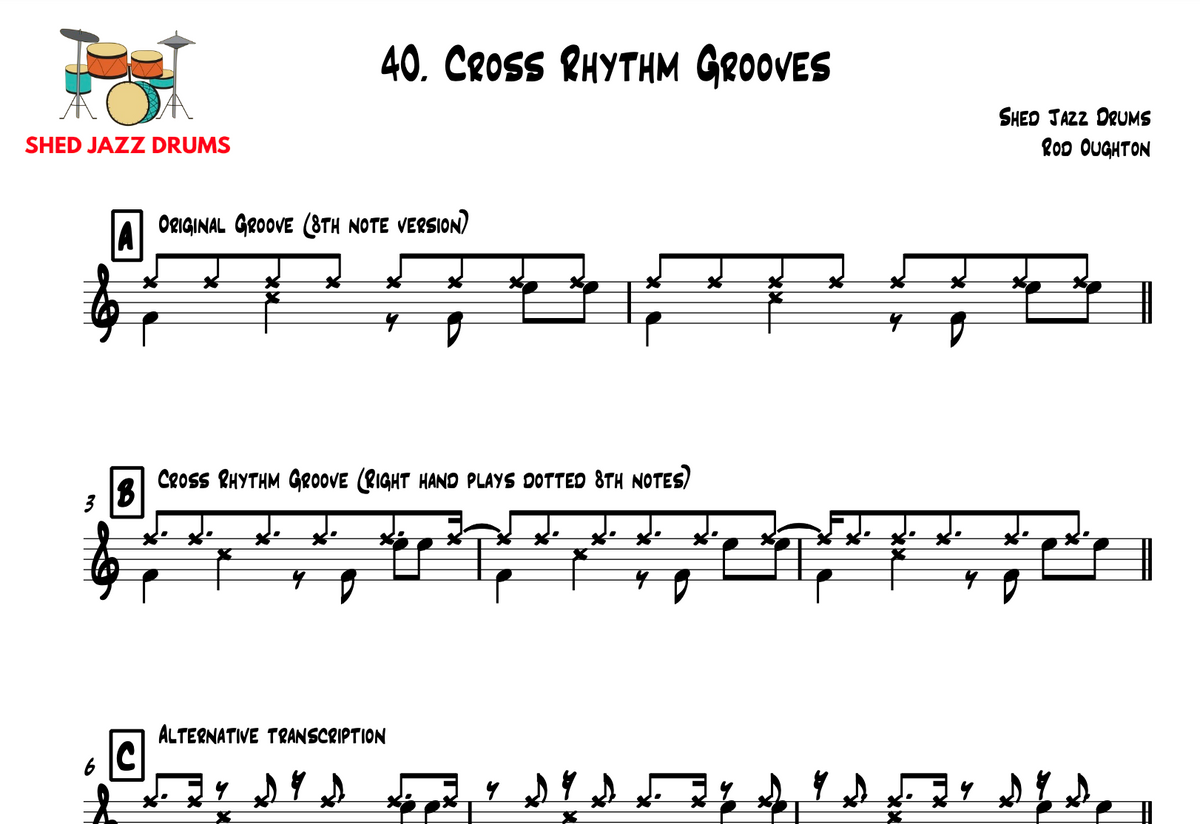 40. Cross Rhythm Grooves